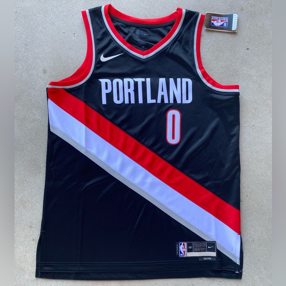 Portland Trail Blazers Damian Lillard Jersey